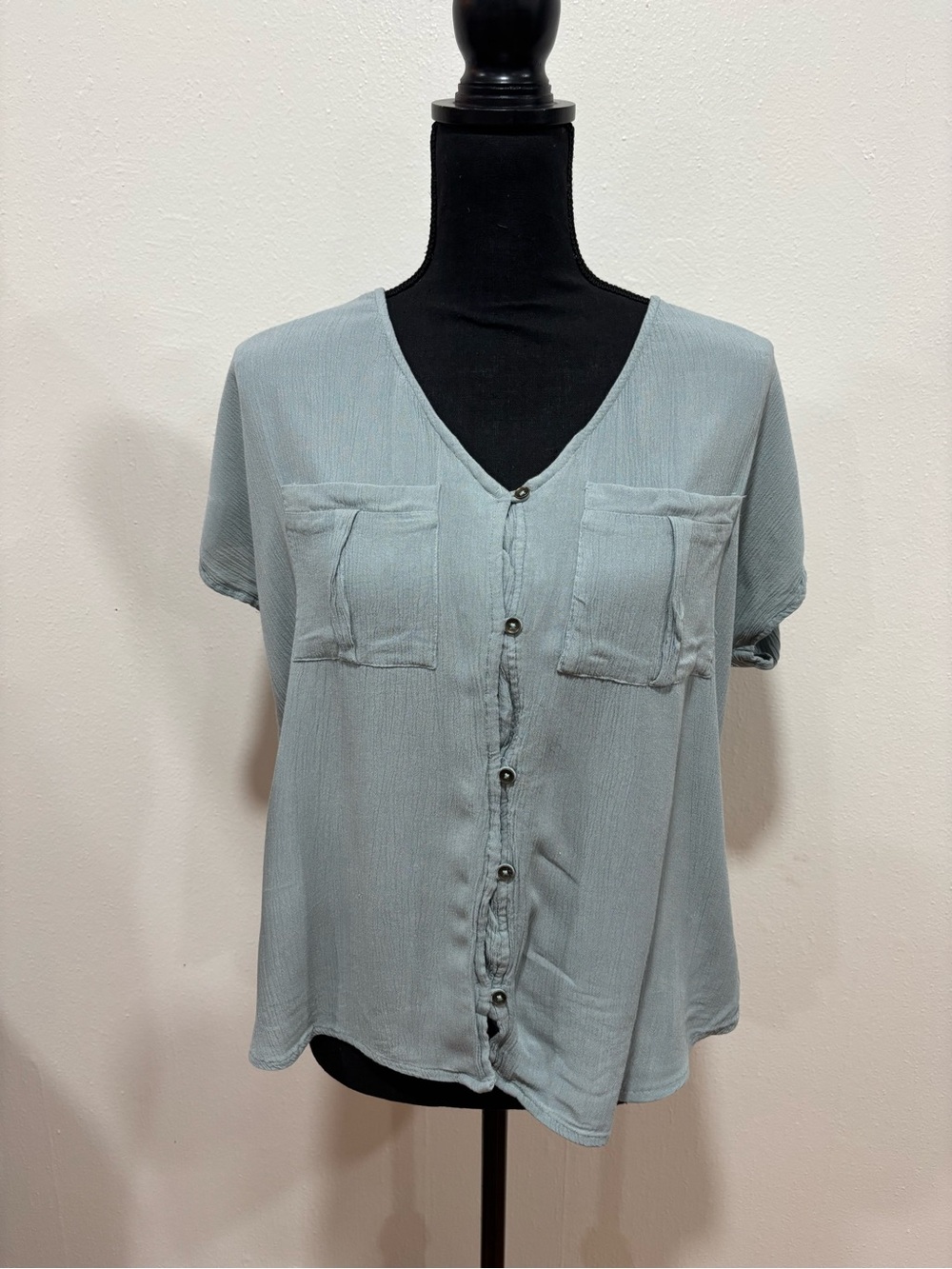 Light Blue Blouse